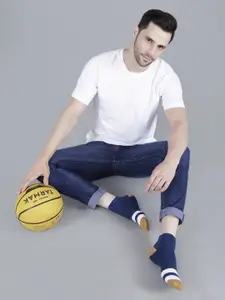 Dollar Men Pack of 5  Free Size Ankle Length Socks