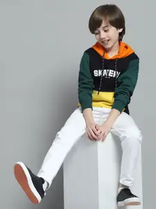 Monte Carlo Boys Printed Hooded Sweatshirt