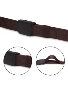 Provogue Pack Of 2  Men Canvas Woven Design Belt