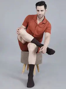 Dollar Men Pack of 3 Free Size Full Length Cotton Socks