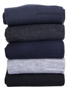 Dollar Men Pack of 3 Patterned Free Size Ankle Length Cotton Socks