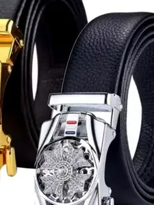 Provogue Men Pack Of 2 Textured Belt