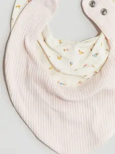 H&M 2-Pack Terry-Lined Triangular Scarves