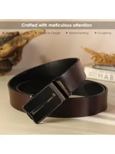 Provogue Men Leather Formal Belt
