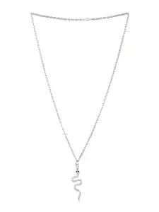 Priyaasi Silver-Plated Stone Studded Necklace & Sets