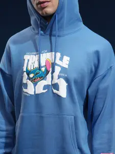 HIGHLANDER Pixar Men Oversized Drop Shoulder Hoodie Sweatshirt