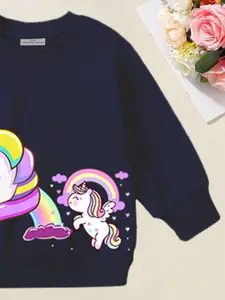 FOREVER FRIDAY Girls Long Sleeves Pullover Sweatshirt