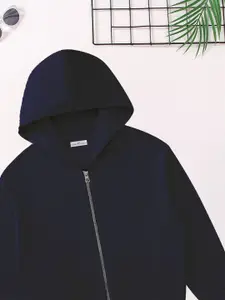 FOREVER FRIDAY Girls Printed Hooded Cotton Sweatshirt