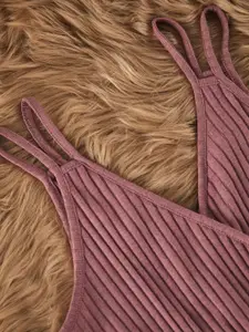 Trendyol Women Striped Night suit