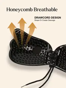 CareDone Women All Day Comfort Push Up Design Strapless Stick-On Bra