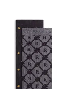 RARE RABBIT Men Pack Of 2 Polk & Mono Dark Assorted