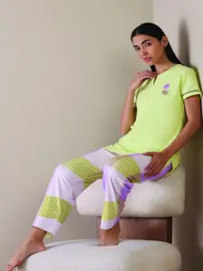 Sweet Dreams Women Pure Cotton Night suit