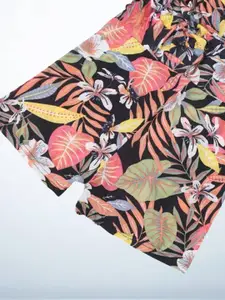 Jinfo  Abstract Printed Skirt With Inner Short