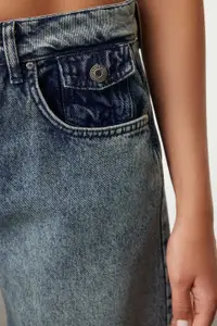 Trendyol Women Highly Distressed Light Fade Jeans