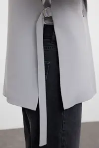 Trendyol Notched Lapel Collar Single-Breasted Causal Blazer