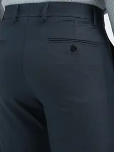Peter England Men Slim Fit Trousers