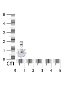 Taraash Silver-Plated Teardrop Shaped Pendants with Chains