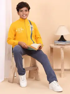 Sweet Dreams Boys Mock Collar Mid-Rise Tracksuit