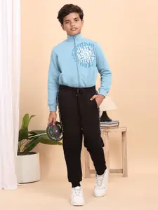 Sweet Dreams Boys Cotton Relaxed-Fit Mid-Rise Joggers