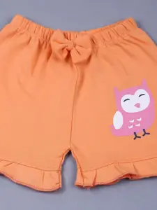 V-Mart Boys Printed Slip-On Mid-Rise Shorts