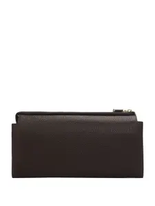 Da Milano Women Leather Zip Around Wallet