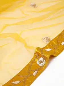 Soch Embellished Beads and Stones Unstitched Lehenga & Blouse With Dupatta