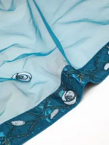 Soch Embellished Sequinned Unstitched Lehenga & Blouse With Dupatta