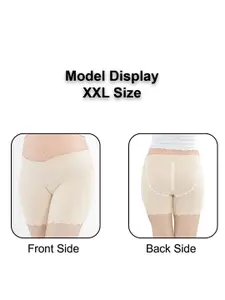 SYGA Women Cotton High-Waist Adjustable Maternity Lounge Shorts