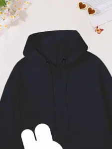 FOREVER FRIDAY Girls Graphic Printed Hooded Pullover Sweatshirt