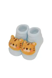 Yellow Bee Infant Boys Patterned Cotton Ankle Length Socks