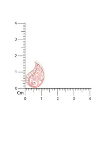 GIVA Rose Gold-Plated Contemporary Pendants with Chains