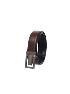 Provogue Men Textured Reversible Formal Belt