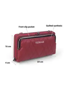 WALKWAY by Metro Women Quilted Zip Around Wallet