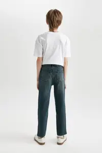 DeFacto Boys Relaxed Fit Heavy Fade Jeans