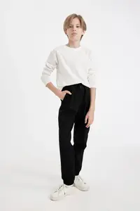 DeFacto Boys Mid-Rise Trousers
