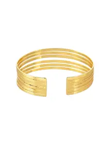 Voylla Women Brass Handcrafted Gold-Plated Bangle-Style Bracelet