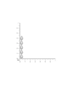 GIVA Rhodium-Plated Contemporary Pendants with Chains