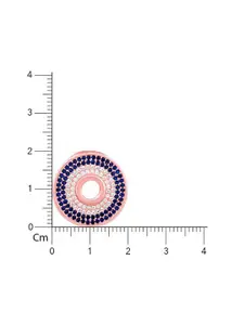 GIVA Rose Gold-Plated Contemporary Pendants with Chains