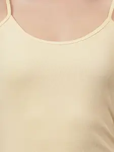 JJAAGG T Women Pack Of 2 Non Padded Pure Cotton Camisoles