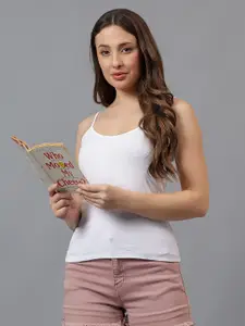 JJAAGG T Women Non Padded Pure Cotton Camisoles