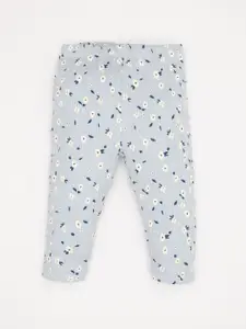 DeFacto Girls Printed Pure Cotton T-shirt With Trousers