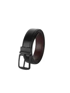Provogue Men Textured Reversible Formal Belt