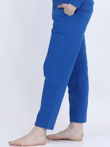 MAYSIXTY Women Round Neck Top & Trousers NightSuits