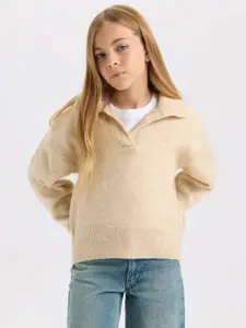 DeFacto Girls High Neck Pullover Sweaters