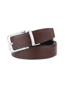 Provogue Men Textured Reversible Formal Belt