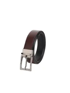 Provogue Men Textured Reversible Formal Belt