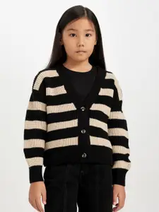 DeFacto Girls Striped Pullover