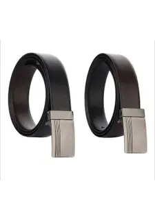 Provogue Men Textured Reversible Belt