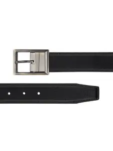 Provogue Men Textured Reversible Formal Belt