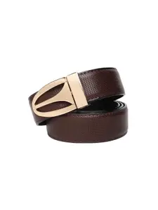 Provogue Men Textured Reversible Formal Belt